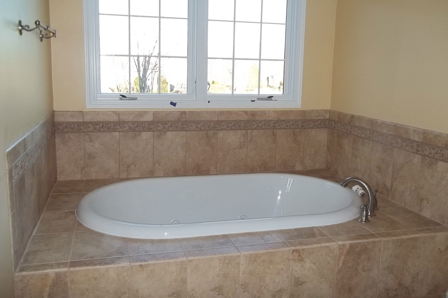 bathtub after home restoration