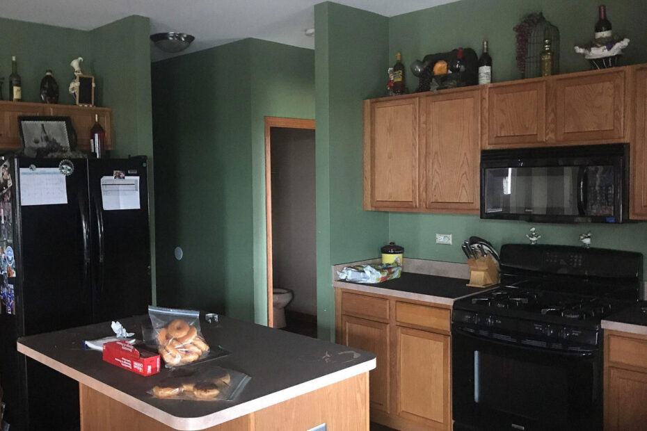 kitchen before home restoration